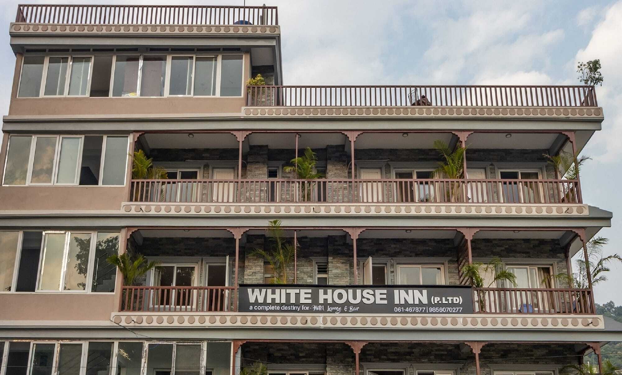 Oyo 254 White House In Hotel Pokhara Exterior foto